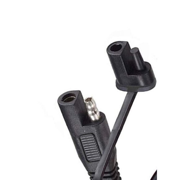 2-Pin SAE Motorcycle Battery Charging Cable with Inline 10 Amp Fuse - Picture 2 of 5